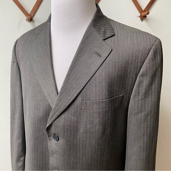Brooks Brothers Loro Piana Wool Herringbone Blazer - Picture 13 of 16